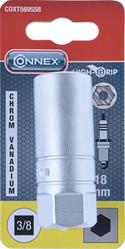 Clé à douille Connex 3 8 bougie 18mm - coxt569558