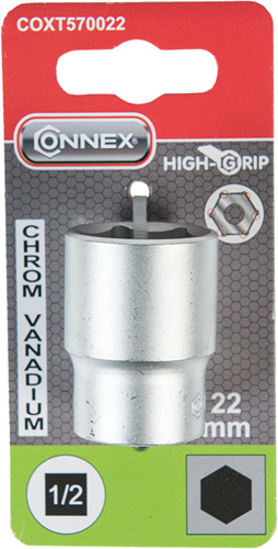 Clé à douille Connex 1 2 22mm - coxt570022
