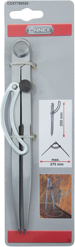 Boussole Connex télémètre 200 mm jusqu'à 275 mm - coxt780520