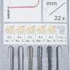 Gamme Connex de lames de scie à chantourner (22pcs) - coxt806012