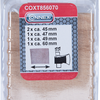 Hache à coin en acier Connex + marteau 5 pcs - coxt856070