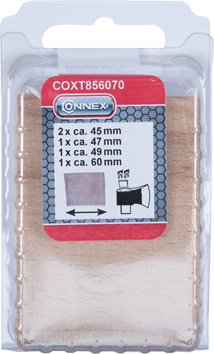 Hache à coin en acier Connex + marteau 5 pcs - coxt856070