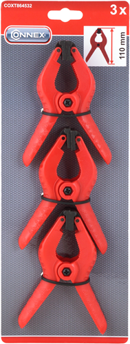 Pince à colle Connex 110mm plastique 3pcs - coxt864532