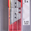 Lame de trapèze de remplacement Connex .45mm 5pcs - coxt897018