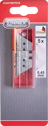 Lame de trapèze de remplacement Connex .45mm 5pcs - coxt897018