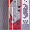 Lame de remplacement Connex coudée .50mm 5pcs - coxt897026