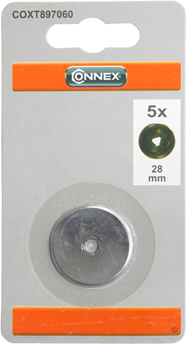 Connex lame de rechange lame rotative 28mm 5pcs - coxt897060