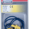 Bouchons d'oreilles Connex silicone + cordon 25db 2pcs - coxt938700
