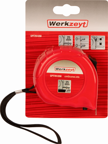 Con:p mètre ruban 8m abs 25mm euro - cpt701258
