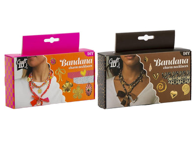 Collier bandana Craft id avec breloques