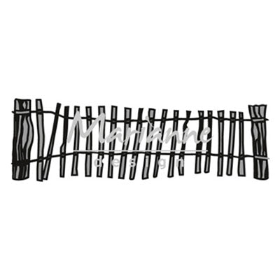 Marianne design • craftables coupe gaufrage pochoir dune clôture
