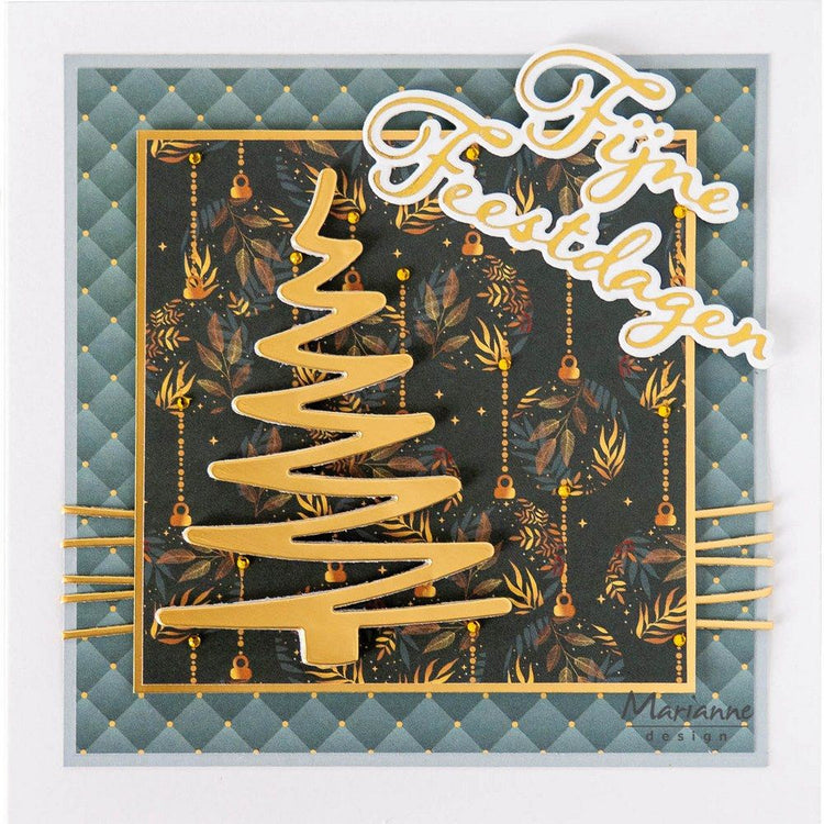 Marianne design • dorure à chaud artisanale joyeuses fêtes (nl)