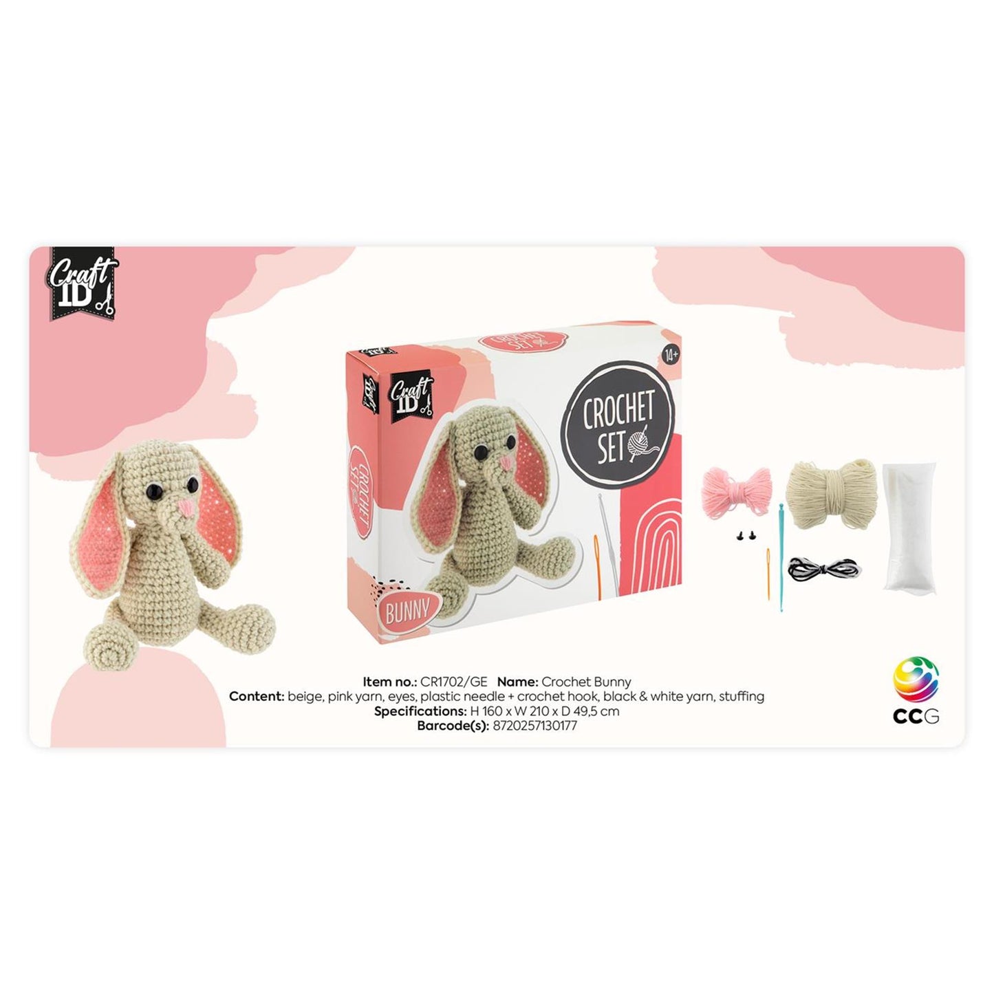 Creative Craft Group Hook Package Konijntje