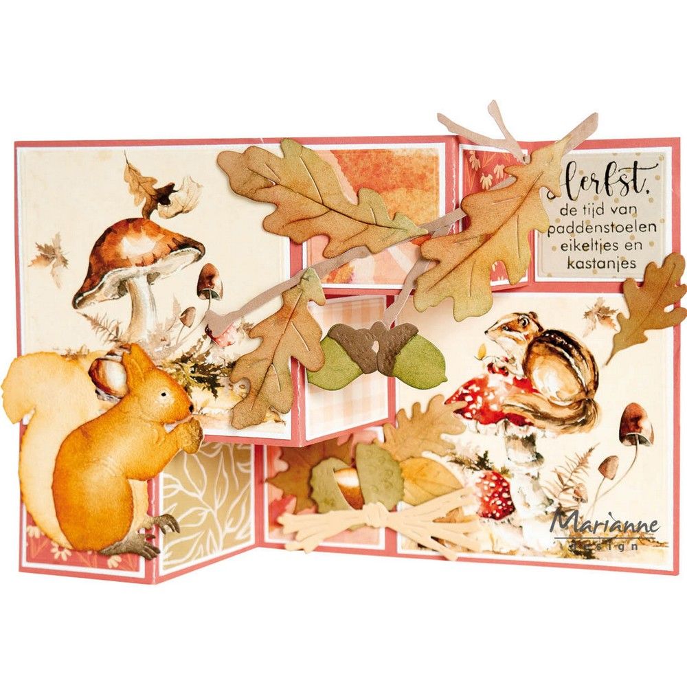 Marianne design • matrice de découpe artisanale feuilles xl