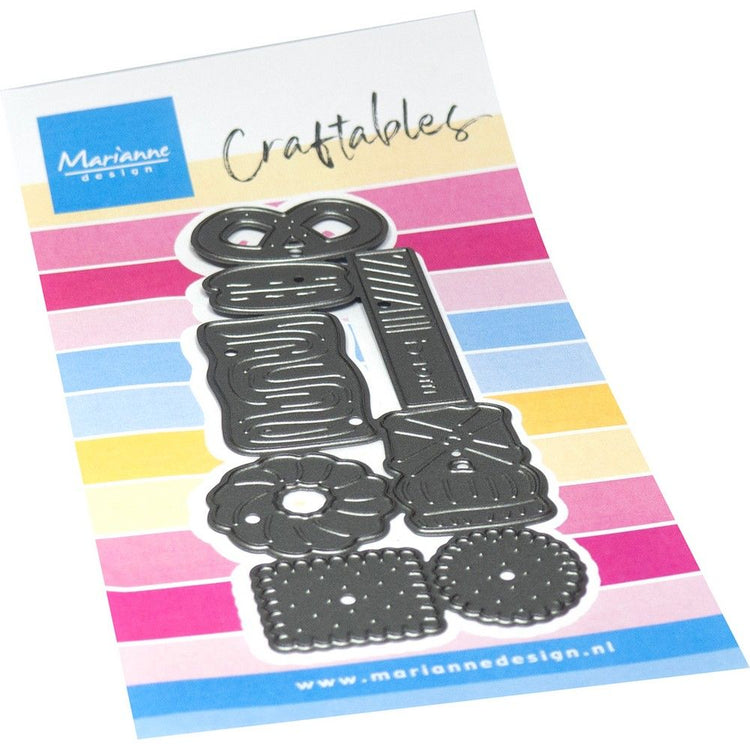 Marianne design • matrice de découpe artisanale xl biscuits 47 x 108 mm
