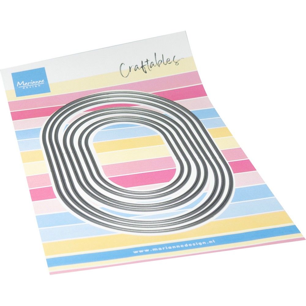 Marianne design • matrices de base craftables rectangle ovale