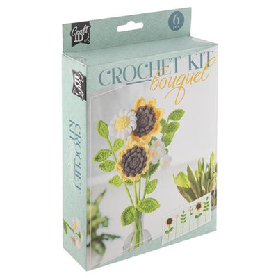 Creative Craft Group Hook Package Flower Bouquet 6 tournesols
