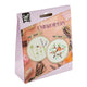 Mini ensemble de broderie Craft id, 2 pièces. ø8,5cm