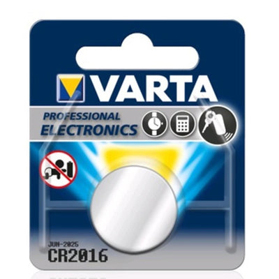Varta CR2016 cellule de bouton de lithium 3V par pièce