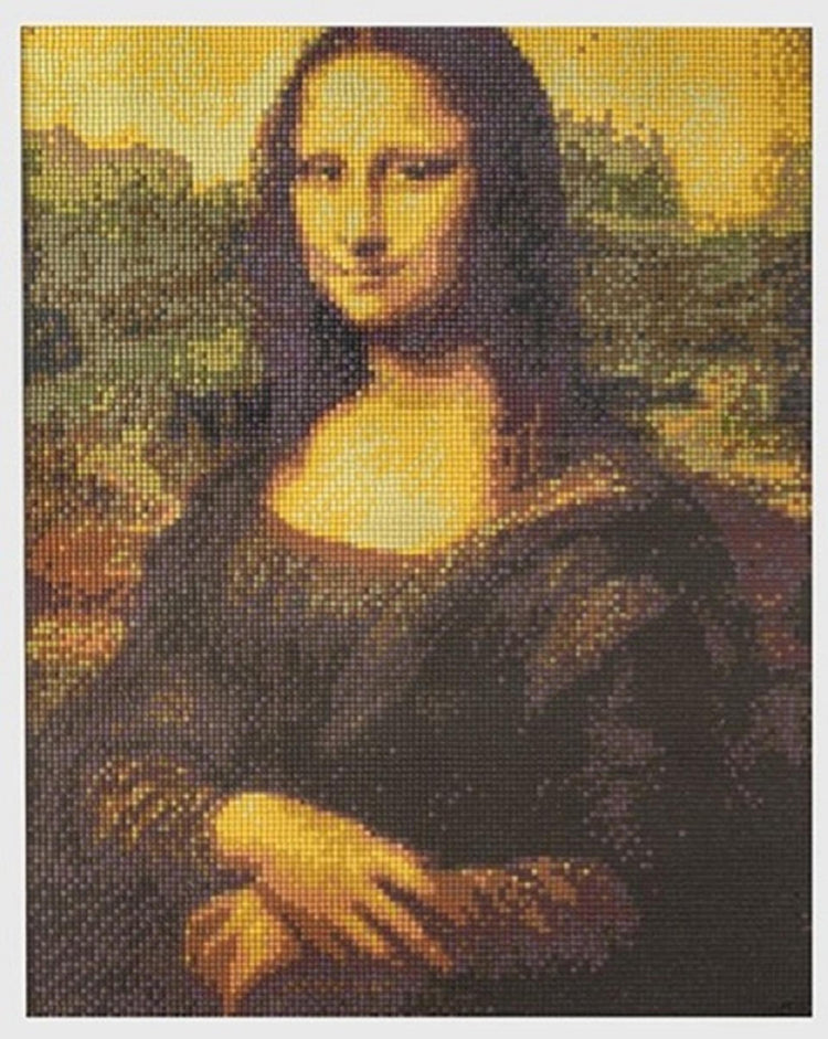 Sensations d'artisanat Craft Diamond Painting Mona Lisa 40x50 cm