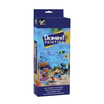 Grafix diamant peinture monde sous-marin 30x40