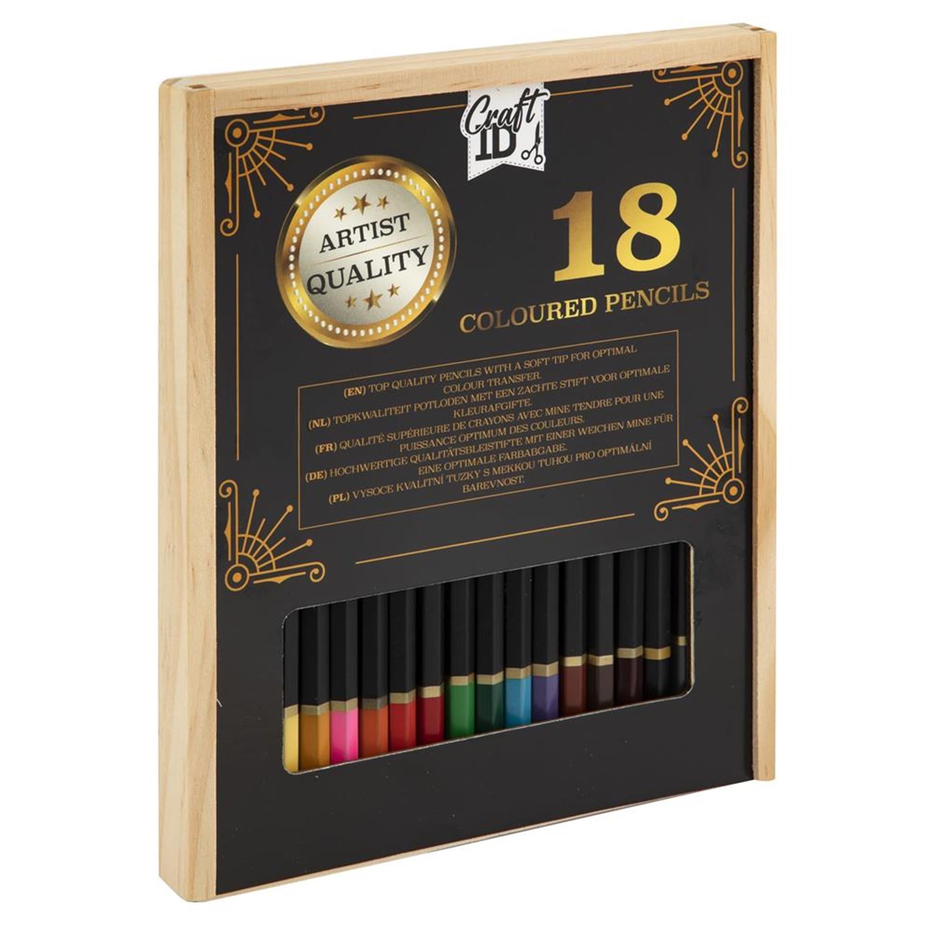 Crayons de couleur professionnelle, 18e.