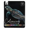 Crayons de couleur Craft id, 18 pièces en boîte
