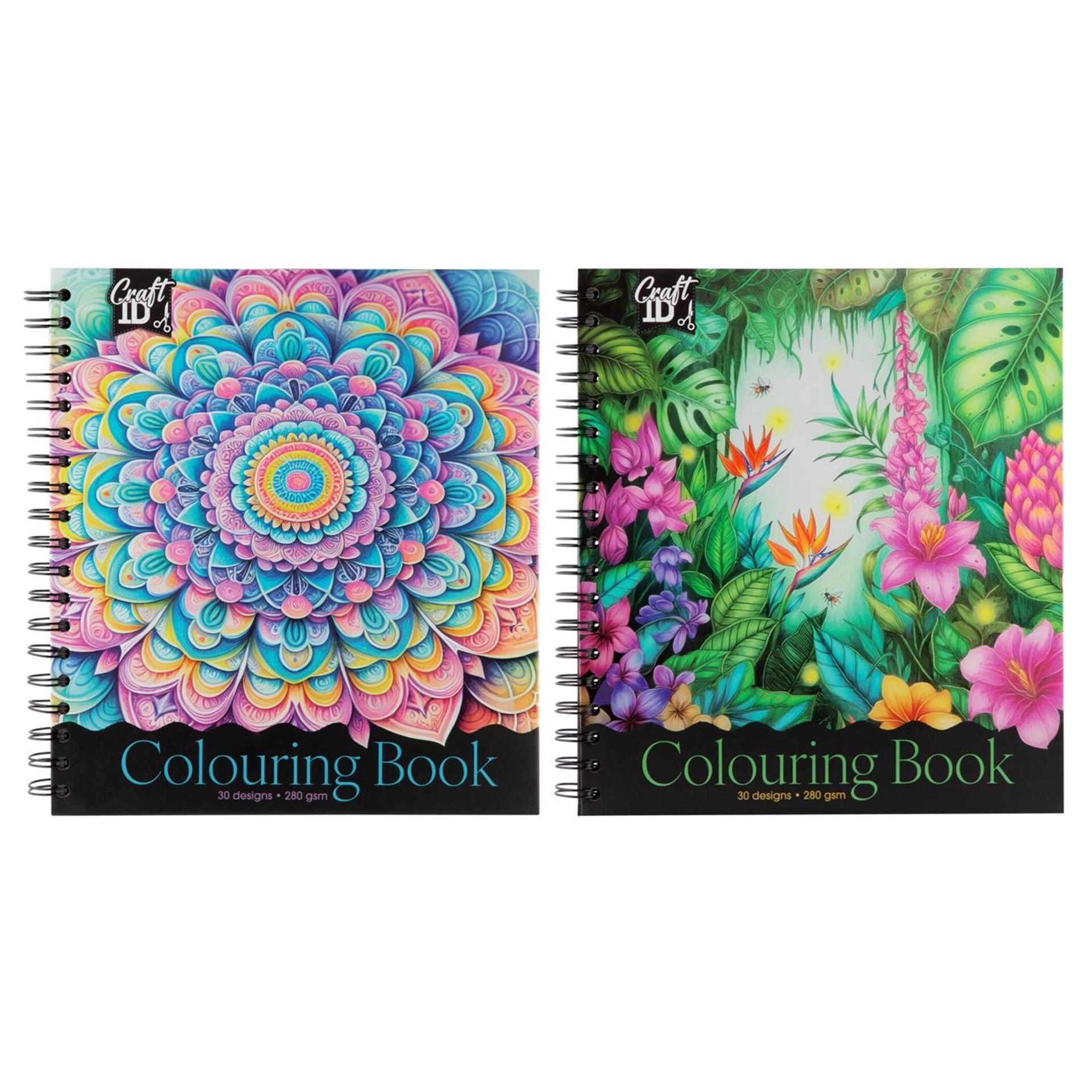 Livre de coloriage d'identification artisanale 22,8x25,3x1,8cm