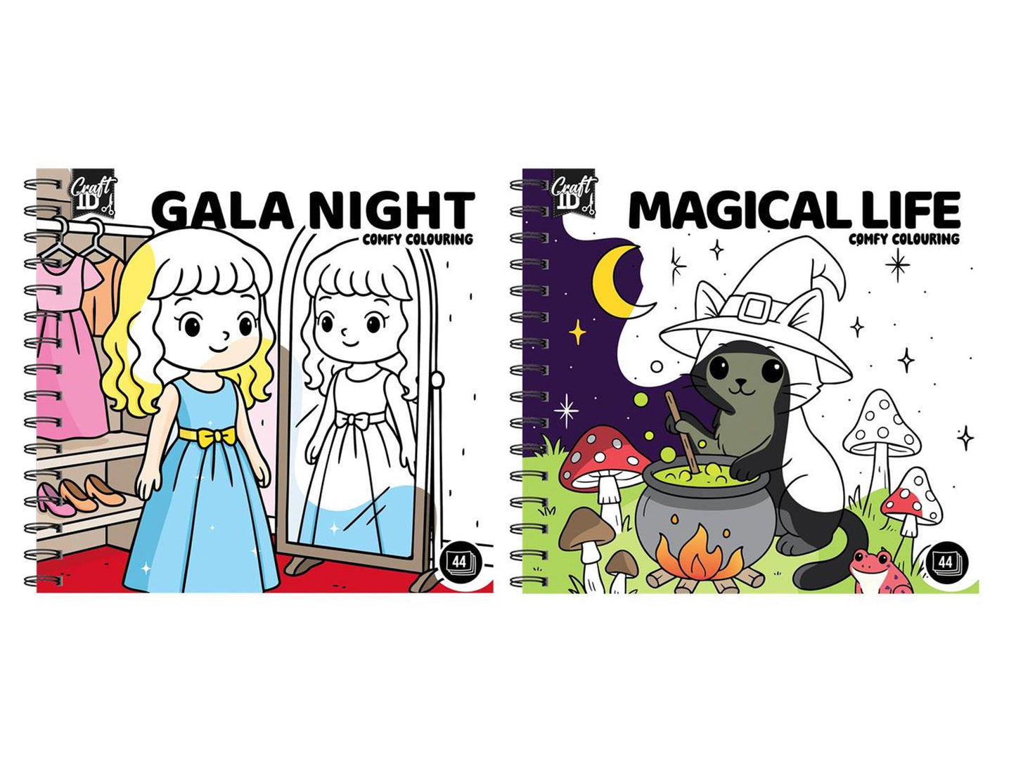 Craft id livre de coloriage mignon confortable 20x20cm