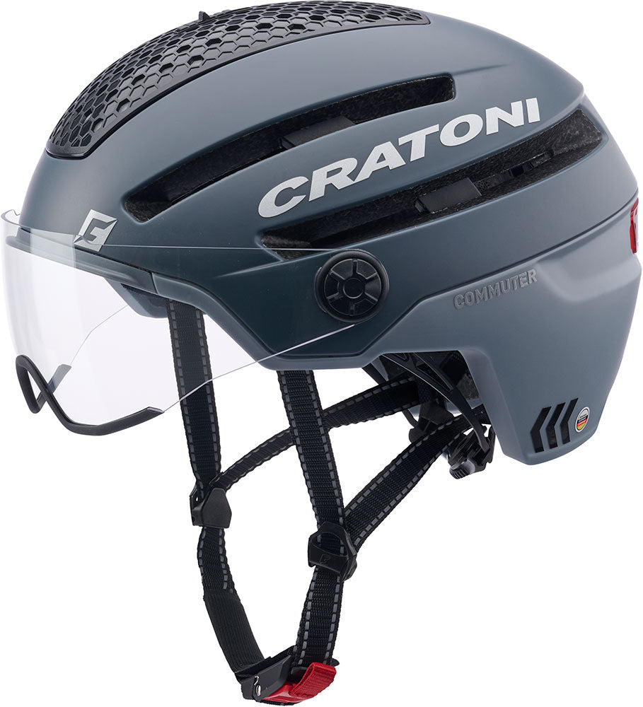 Cratoni Helm Commuter Gray Matt S-M