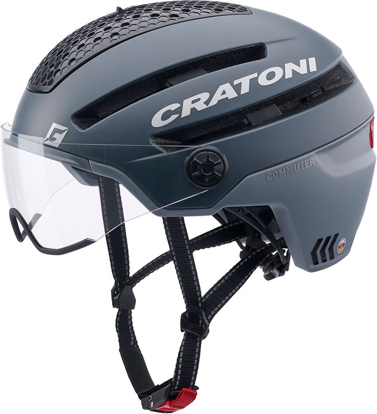 Cratoni Helm Commuter Gray Matt S-M
