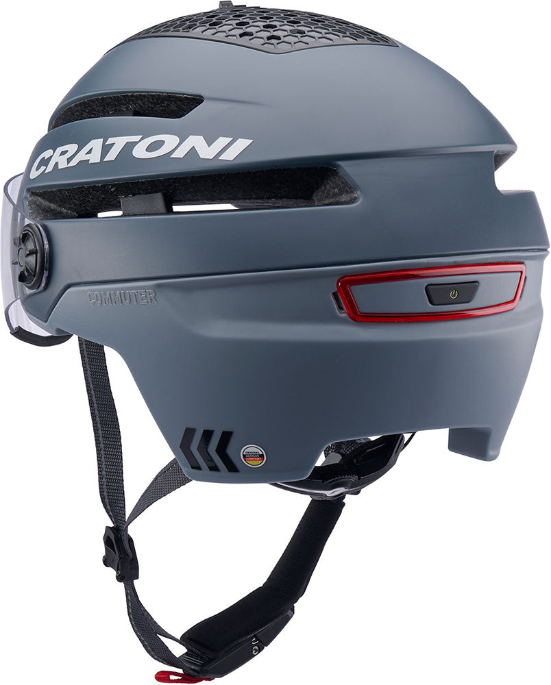 Cratoni Helm Commuter Gray Matt S-M