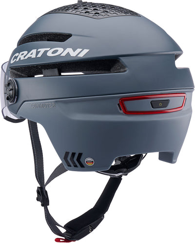 Cratoni Helm Commuter Gray Matt S-M