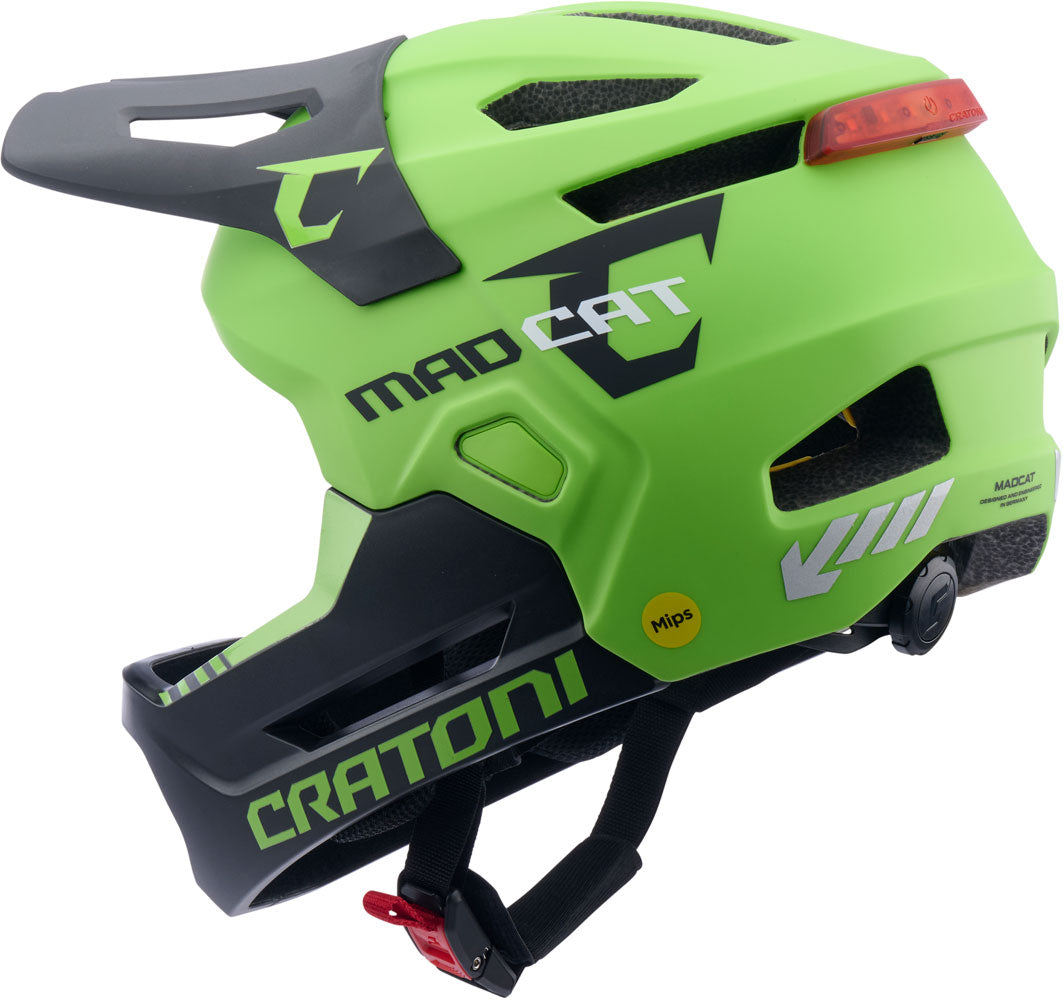 Cratoni madcat mips - casque intégral pour jeunes