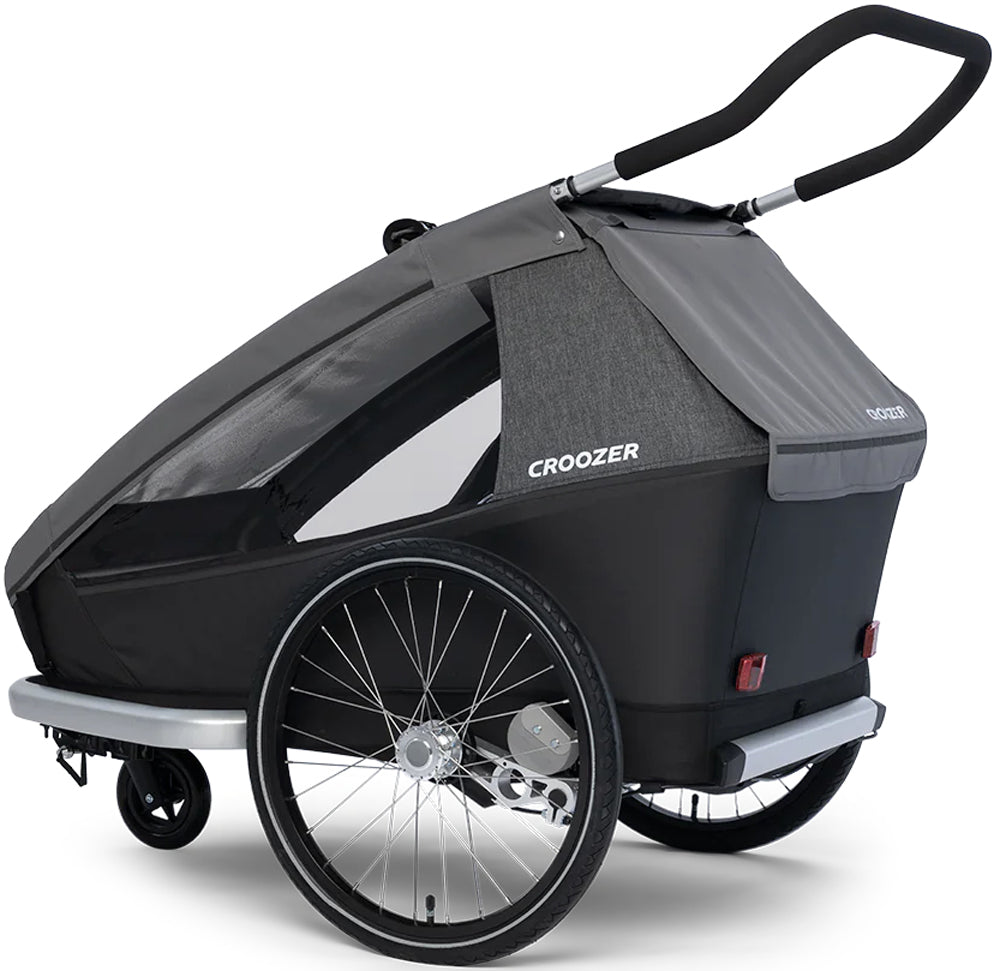 Croozer a examiné 2 remorques à vélo pour enfants