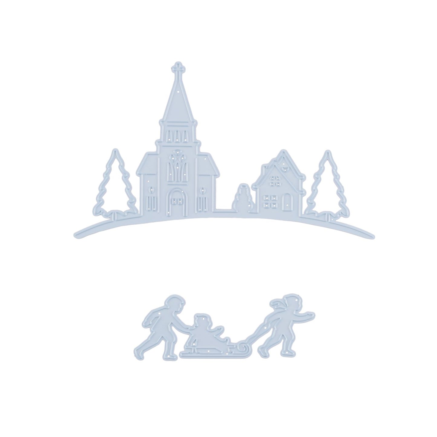 Le choix de Nellie • Matrices de forme Snow Fun 2 pcs.