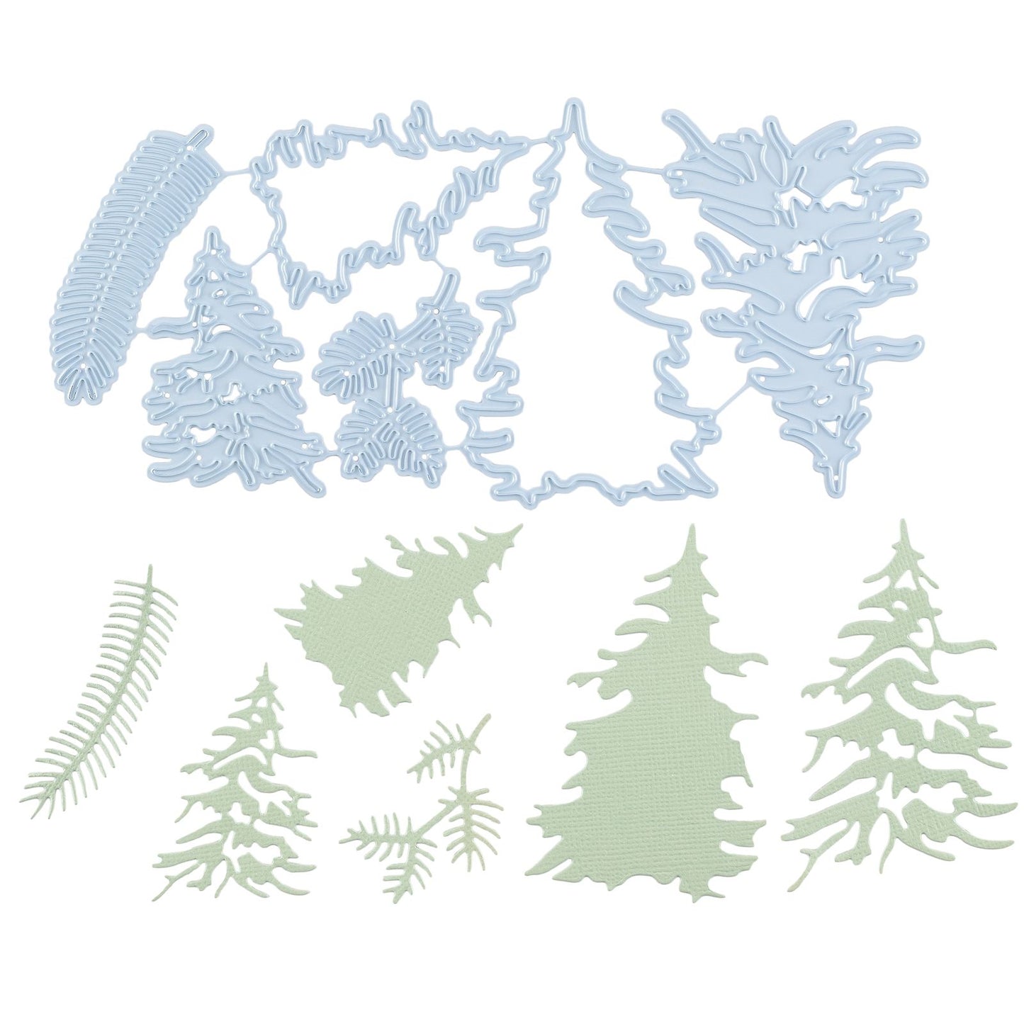 Le choix de Nellie • Matrices de forme arbres et branches 6mcx.