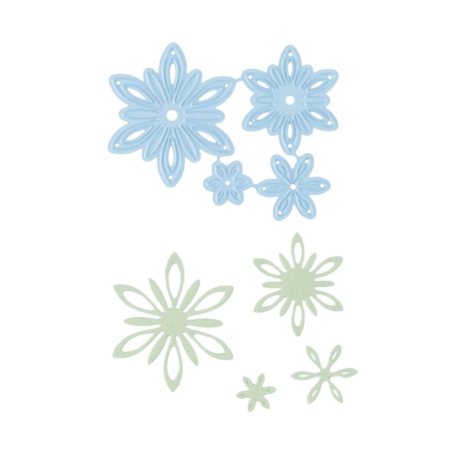 Le choix de Nellie • Matrices forme fleurs 4pcs.