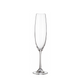 Verre à champagne cristal de bohème milvus 250ml 6 pièces