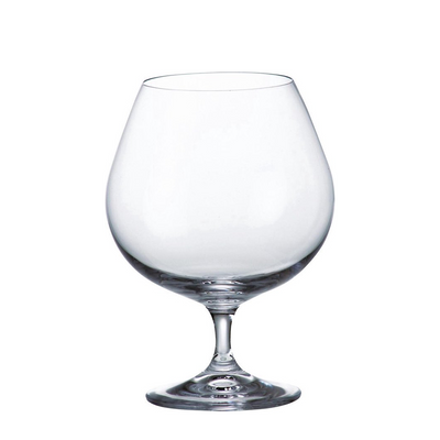 Verre à cognac cristal de bohème colibri 690ml 6 pièces