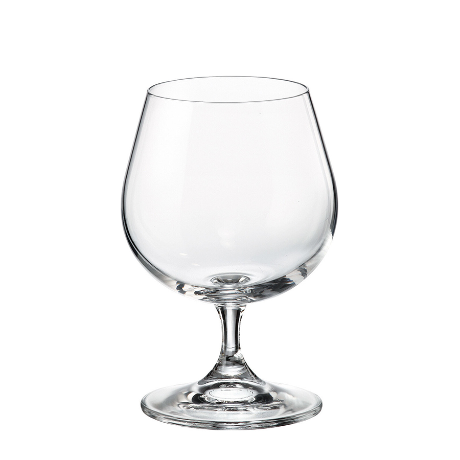 Verre à cognac cristal de bohème sylvia 400ml 6 pièces