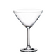 Verre à martini de Bohême en cristal colibri 280ml 6 pièces