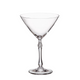 Verre à martini de Bohême en cristal parus 280ml 6 pièces