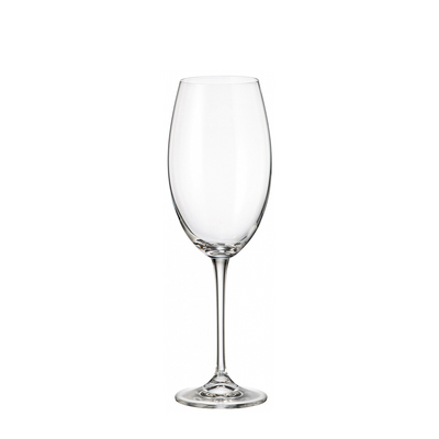 Verre à vin rouge de Bohême en cristal fulica 510ml 6 pièces