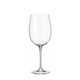 Verre à vin rouge de Bohême en cristal fulica 640ml 6 pièces