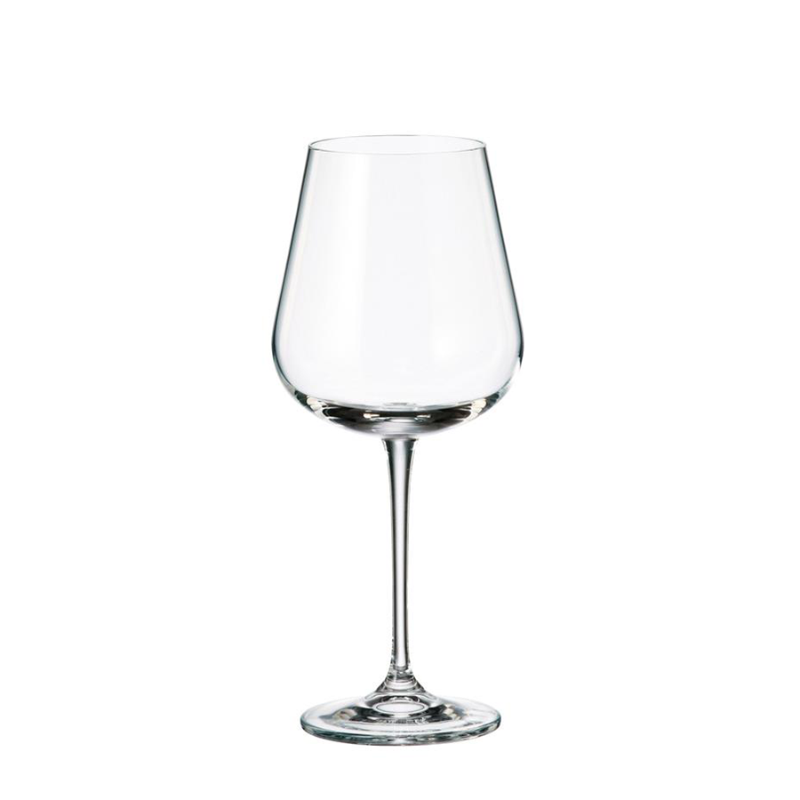 Verre à vin rouge de Bohême en cristal strix 580 ml 6 pièces