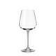 Verre à vin rouge de Bohême en cristal strix 580 ml 6 pièces