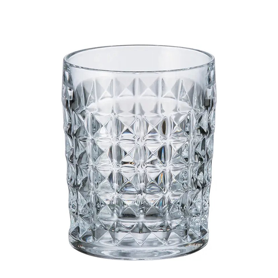 Verre de bohème en cristal diamant 230 ml 6 pièces