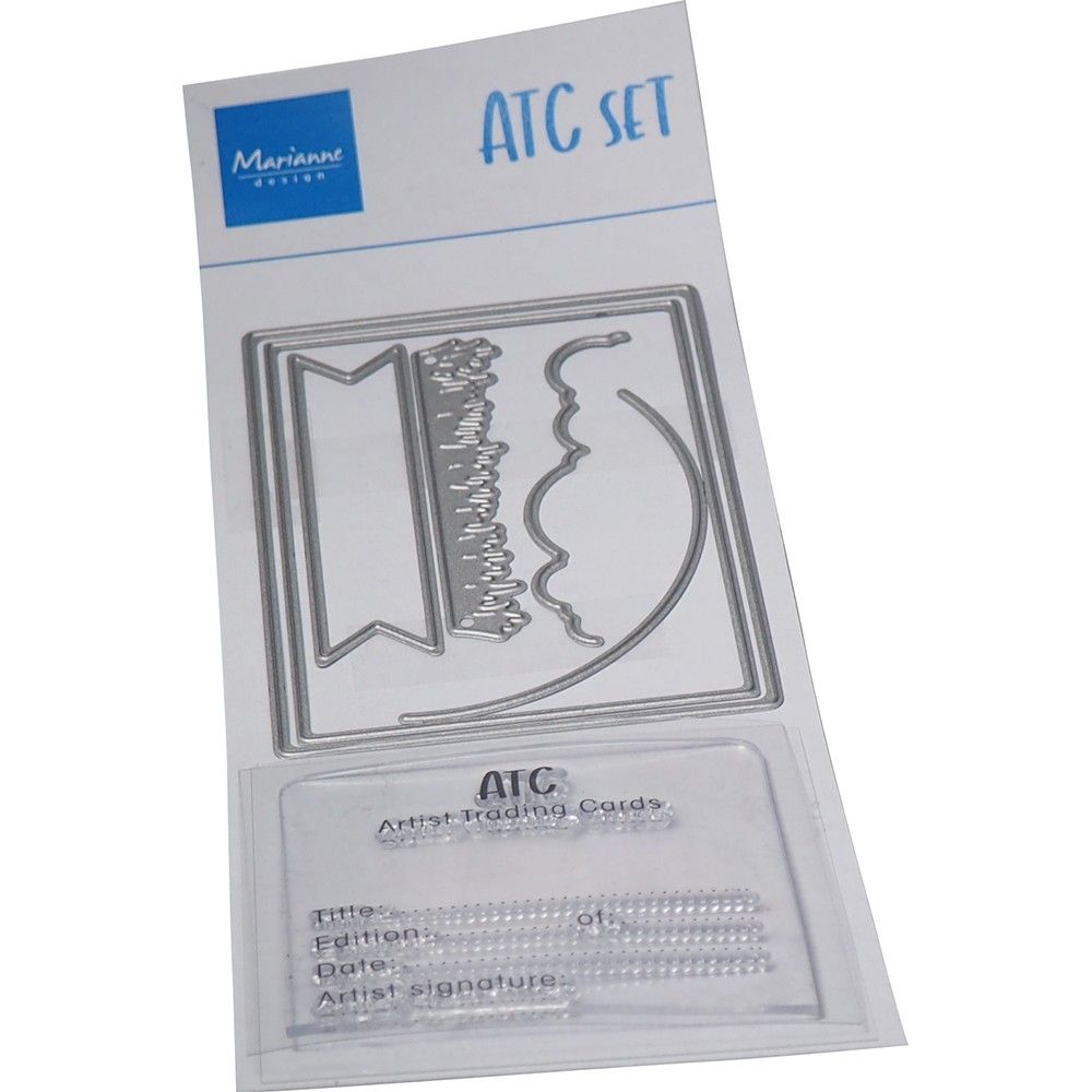 Marianne design • matrices de tampons transparents ensemble de matrices de tampons atc