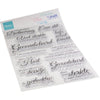 Marianne design • tampons transparents avec sincères condoléances